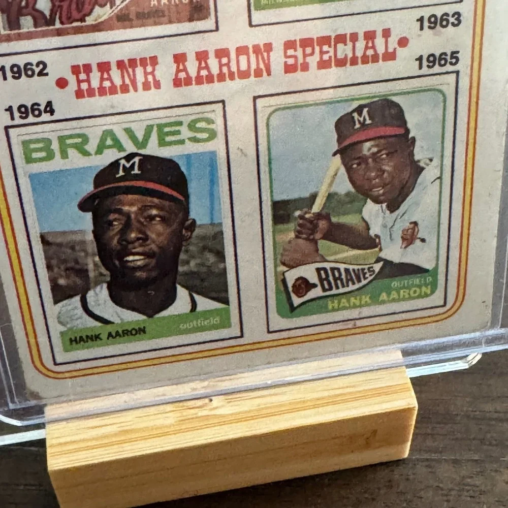 Topps Hank Aaron Special Baseball Card 1964 Milwaukee Braves #4 Vintage